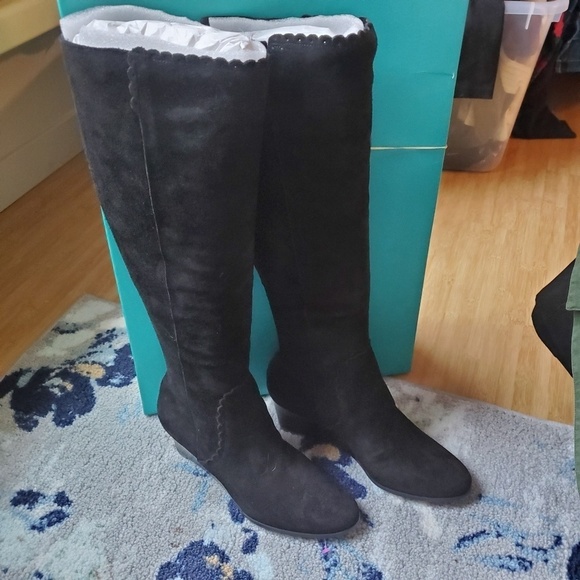 Jack Rogers Mia Suede Knee-High Boot size 7.5 NEW - Picture 3 of 5